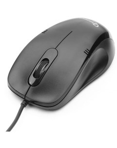 Мышь MOP 100 черная 1000dpi USB 3 кнопки Gembird