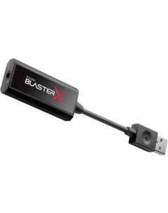 Звуковая карта USB 3 0 Sound BlasterX G1 70SB171000000 USB 2 0 ext 24 бит 96 кГц Retail Creative
