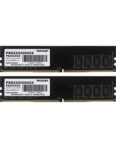 Модуль памяти DDR4 32GB 2 16GB PSD432G3200K Signature Line PC4 25600 3200MHz CL22 1 2V Patriot memory