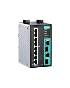 Коммутатор PoE EDS P510A 8PoE 2GTXSFP T 8xPoE ports 2 combo gigabit Ethernet ports Moxa