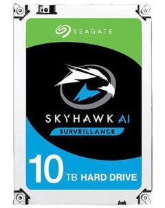 Жесткий диск 10TB SATA 6Gb s ST10000VE001 SkyHawk AI 3 5 7200rpm 256MB Seagate