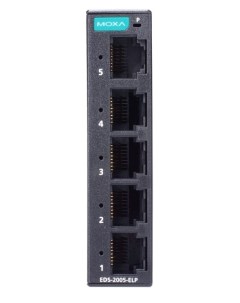 Коммутатор EDS 2005 ELP 5 Port Entry level Unmanaged Switch 5 Fast TP ports Moxa