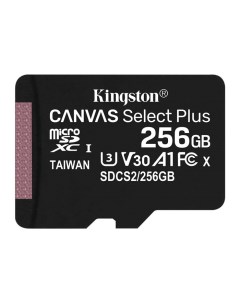 Карта памяти MicroSDXC 256GB SDCS2 256GBSP Canvas Select Plus w o adapter Kingston