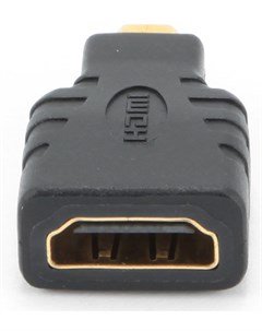Переходник HDMI microHDMI A HDMI FD 19F 19M золотые разъемы пакет Cablexpert