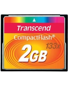 Карта памяти CompactFlash 2GB TS2GCF133 133X Transcend