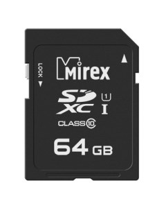 Карта памяти 64GB 13611 SD10CD64 SDXC Class 10 UHS I Mirex