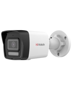 Видеокамера IP DS I450M C 2 8mm 4Мп уличная цилиндрическая с EXIR подсветкой до 30м и встроенным мик Hiwatch