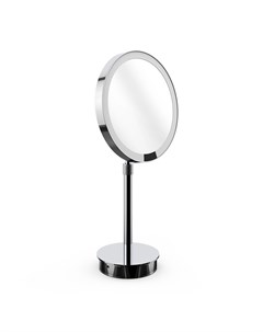 Косметическое зеркало Round Just Look WD с LED подсветкой увел 5x настольное хром Decor walther