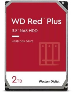 Жесткий диск WD SATA III 2TB WD20EFPX NAS Red Plus 5400rpm 64Mb 3 5 Western digital