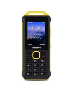 Мобильный телефон Xenium E2317 Yellow Black Philips
