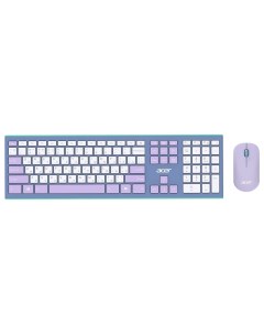 Комплект мыши и клавиатуры OCC200 зелёный фиолетовый Acer