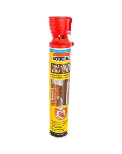 Монтажная пена для окон дверей Soudal