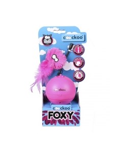 Игрушка для кошек интерактивная Foxy розовая 25х13х8см Нидерланды Ebi