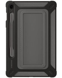 Чехол крышка Outdoor Cover для планшета Galaxy Tab S9 FE поликарбонат титан EF RX510CBEGRU Samsung