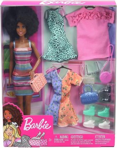 Кукла с одеждой и аксессуарами Вечеринка GHT32 Barbie