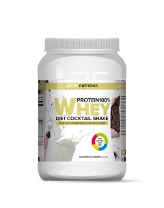 Протеин Whey Protein 100 840 гр печенье сливки Atech nutrition