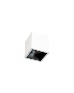 Светильник накладной белый с черной вставкой Led 12w 3000K 903lm IP53 Quest light