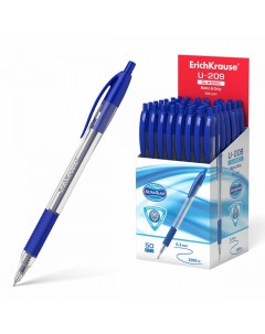 Ручка шариковая автоматическая Erich Krause U 209 Classic 0 3мм синий 50шт Erich krause