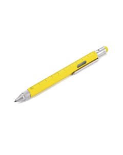 Ручка шариковая многофункциональная CONSTRUCTION цв желтый черный стержень Troika