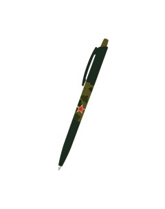 Ручка шариковая HappyClick Милитари 20 0241 03 синяя 0 5 мм 1 шт Bruno visconti
