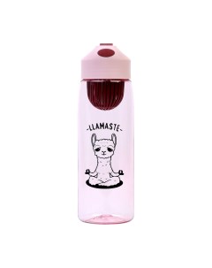 Бутылка для воды llamaste 550 мл розовая Мастер к.