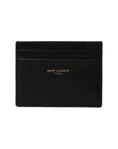 Кожаный футляр для кредитных карт Saint laurent