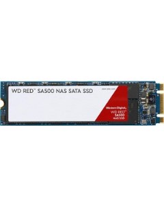 SSD накопитель 1Tb WDS100T1R0B Red SA500 M 2 2280 Western digital (wd)