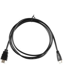 Кабель интерфейсный BHP MINHDMI 5 mini HDMI m HDMI m 5м черный 1478826 Buro