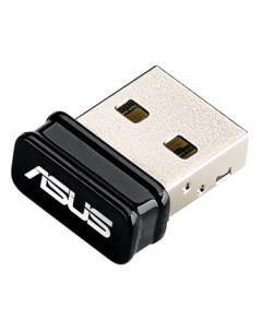 Сетевой адаптер USB N10 NANO Wi Fi 802 11b g n 150 Мбит с USB Asus