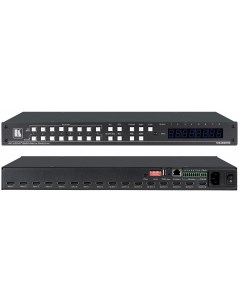 Коммутатор матричный VS 88H2 20 00018330 19 Rack 8х8 HDMI с независимой коммутацией эмбедированного  Kramer