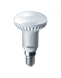 Лампа светодиодная NLL R50 5 230 2 7K E14 уп 10шт 5Вт 176 264В 2700К 375лм E14 50x85мм рефлектор мат Navigator
