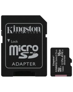 Карта памяти 16GB SDCS2 16GB MicroSDHC Class 10 UHS I SD adapter Kingston