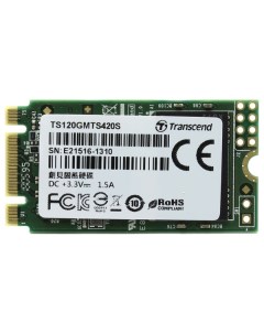 Внутренний SSD накопитель Transcend 120GB 220S TS120GMTS420S 120GB 220S TS120GMTS420S