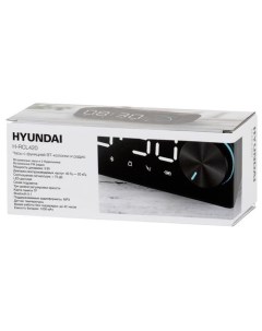 Радиобудильник H RCL420 черный Hyundai