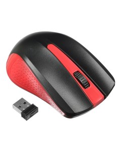 Компьютерная мышь 485MW черный красный USB Oklick