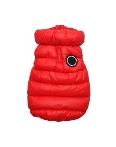 Жилет для собак утеплённый Ultra Light Vest A красный XXL Южная Корея Puppia