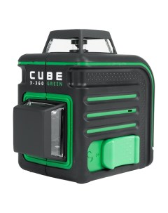 Лазерный уровень Cube 3 360 Green Ultimate Edition А00569 Ada