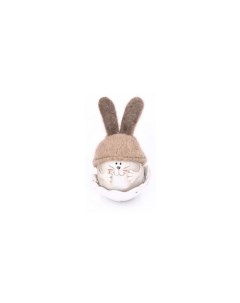 Фигурка декоративная Little Bunny Бежевый 5 5 Ogogo