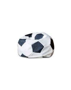 Кресло Мяч Бело Черный Dreambag