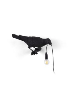 Настенный светильник Bird Lamp Черный 32 8 Seletti