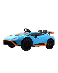 Детский электромобиль Lamborghini Huracan STO E888EE синий Rivertoys