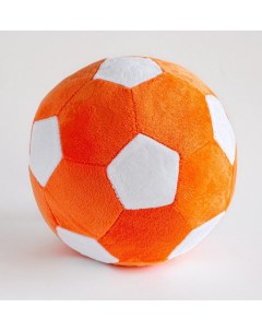 F 200 OW Мяч мягкий цвет оранжевый белый 23 см Nobrand