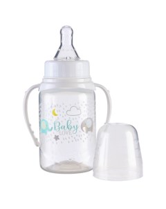 Бутылочка для кормления Baby love 150 мл цилиндр с ручками Mum&baby