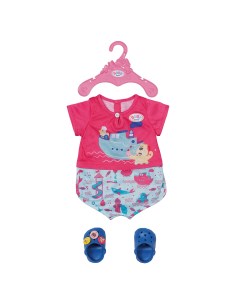 Набор одежды Пижама для кукол 43 см вешалка Baby born