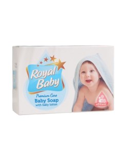 Детское мыло твердое Baby белое для тела 100 г Royal