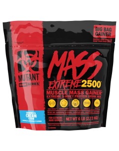 Mass XXXtreme 2500 6lb Печенье и Крем Mutant