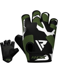 Перчатки для фитнеса F6 BLACK GREEN XL Rdx
