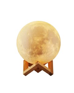 Ночник луна 15 см 3D с пультом Homemarket24