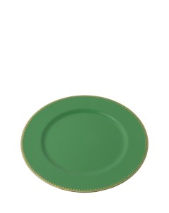 Блюдо сервировочное 7376947 33 см зеленый Coincasa