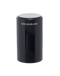 Открывалка для пивных бутылок 8 см пластик сталь черная Flux Kuchenland